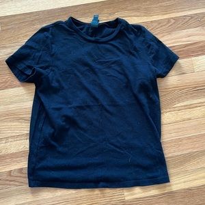 Plain Black T From Wild Fable